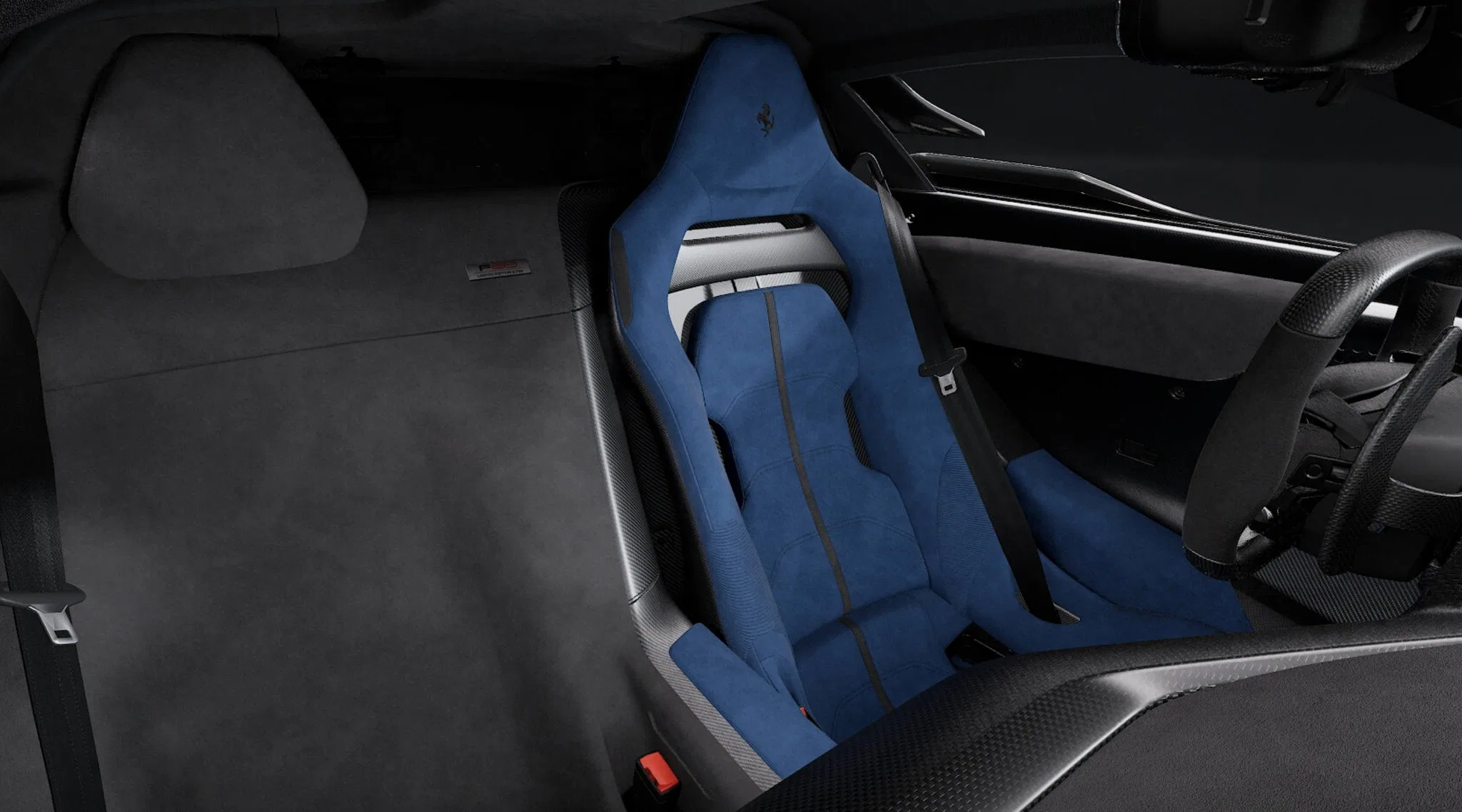 2026 Ferrari F80 – interior, seats, Customizable upon build specification
