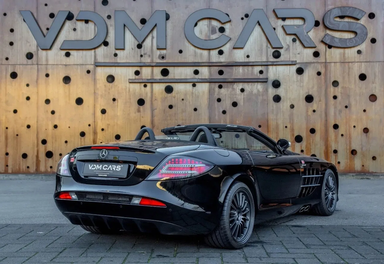 2010 Mercedes-Benz SLR McLaren Roadster for sale, exterior, Black