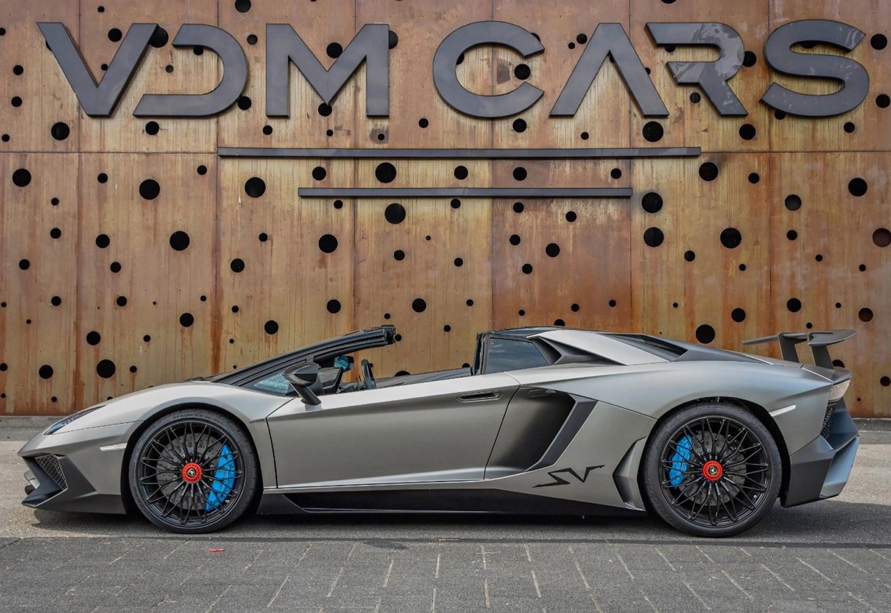 2017 Lamborghini Aventador SV Roadster, 7/20
