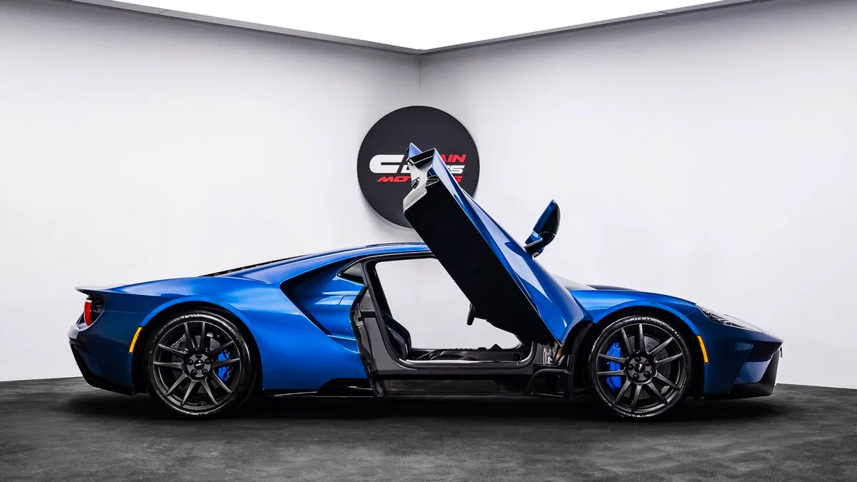2018 Ford GT for sale, exterior, Blue