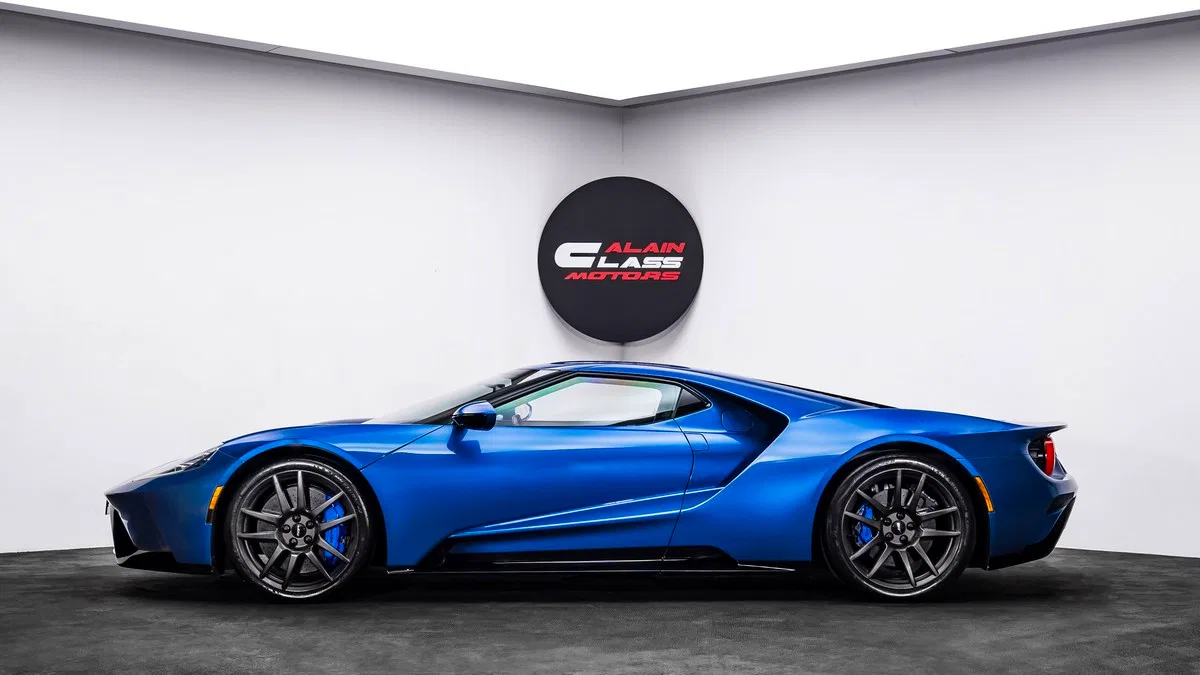 2018 Ford GT for sale, exterior, Blue