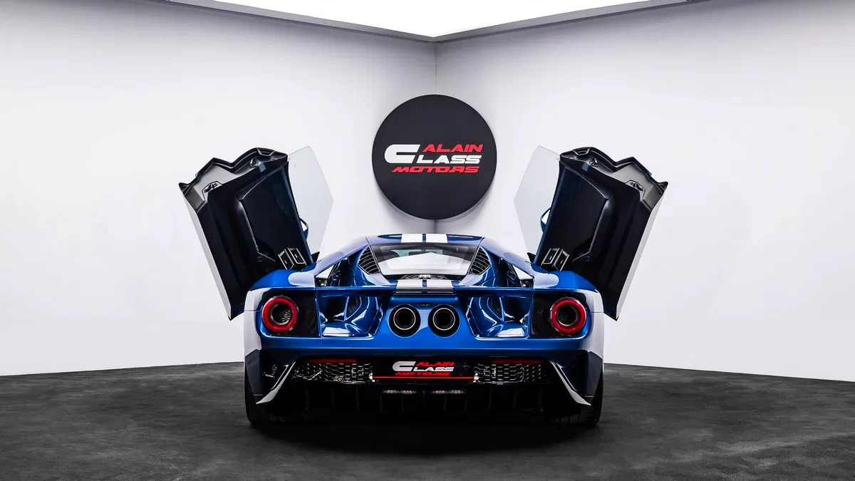 2018 Ford GT for sale, exterior, Blue