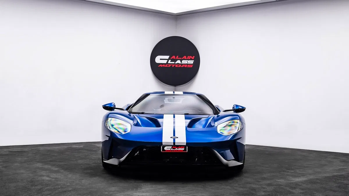 2018 Ford GT for sale, exterior, Blue