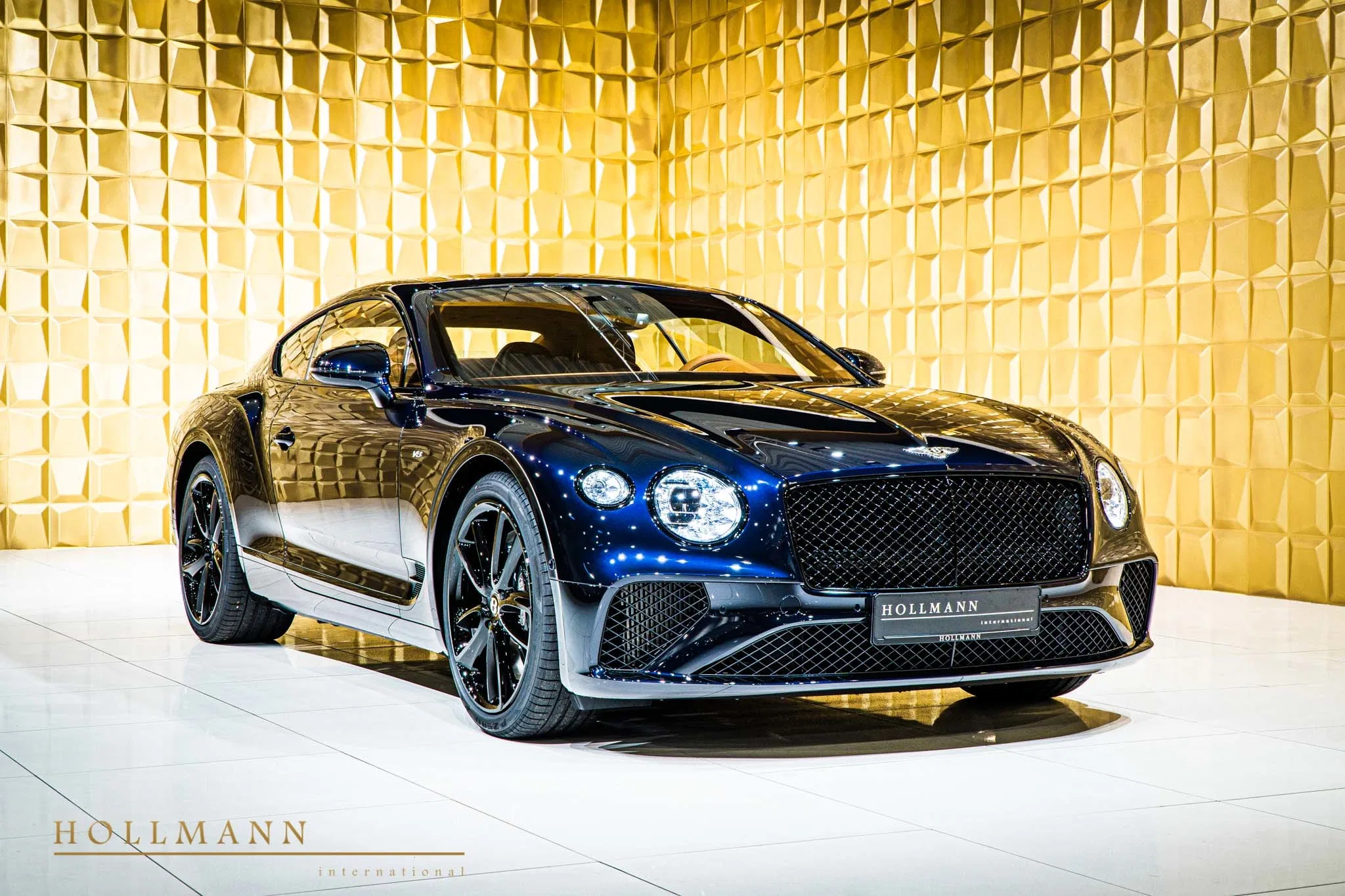2019 Bentley Continental GT V8 for sale, exterior, Dark Sapphire