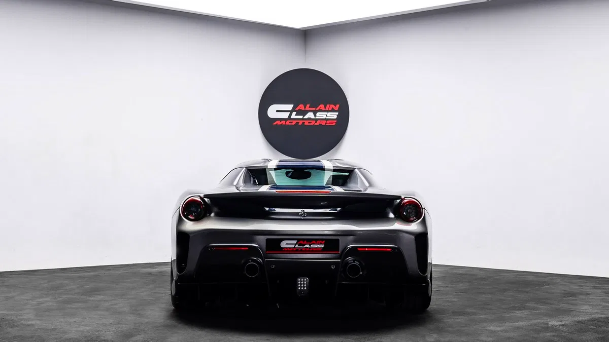 2020 Ferrari 488 Pista Spider for sale, exterior, Grigio Ferro Metallic