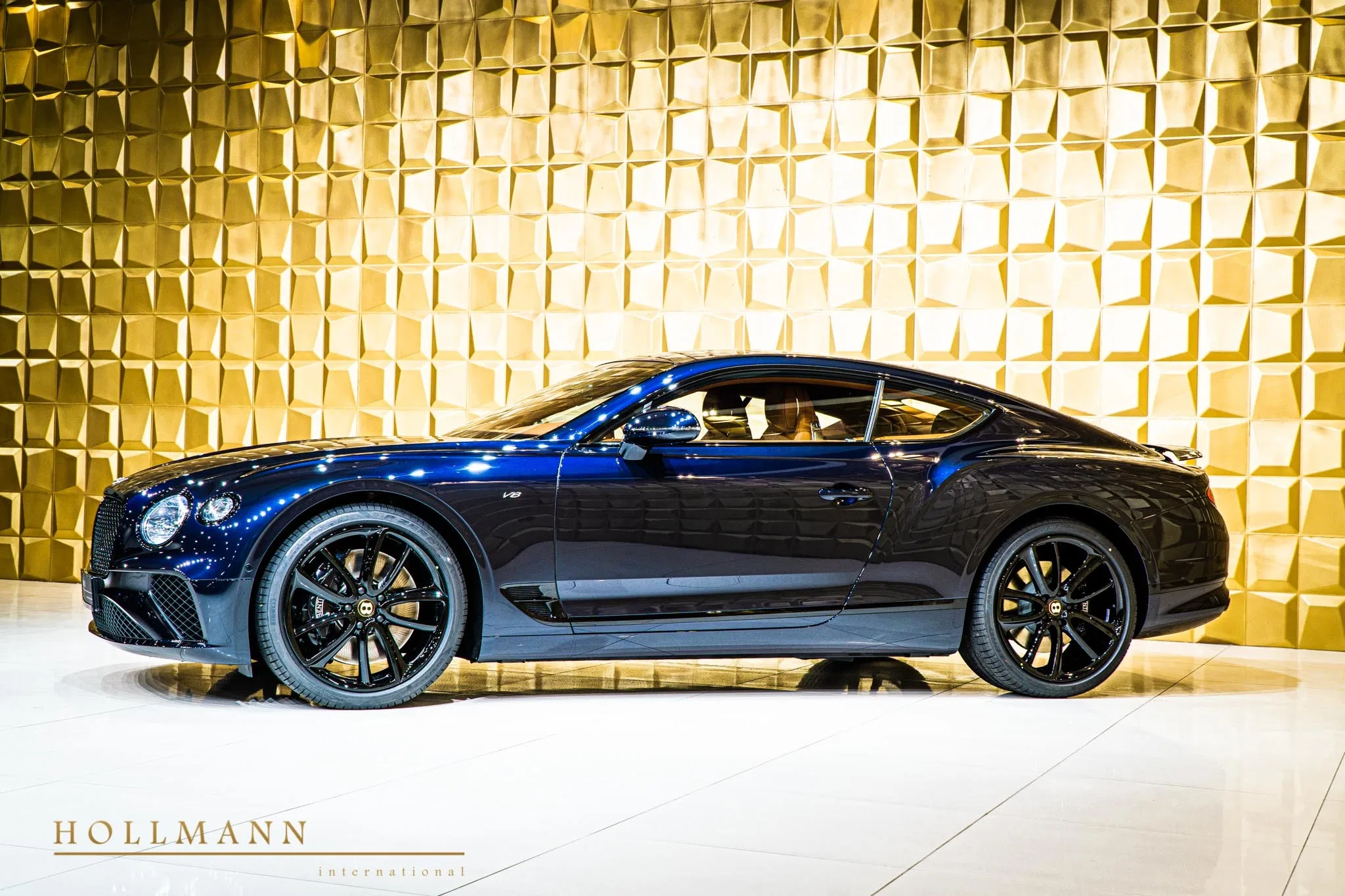 2019 Bentley Continental GT V8 for sale, exterior, Dark Sapphire