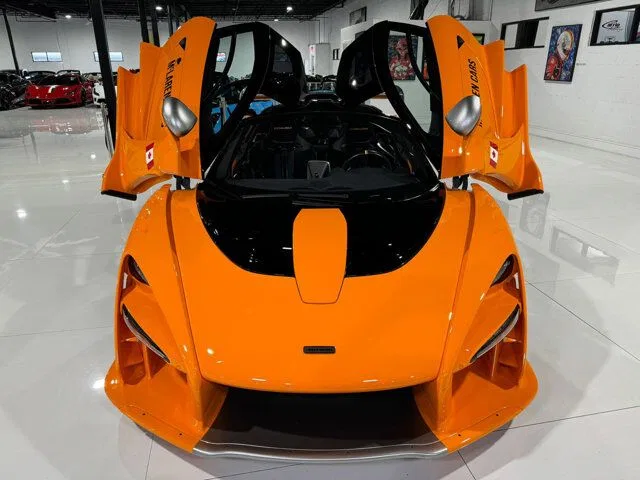2019 McLaren Senna Can-Am for sale, exterior, McLaren Orange