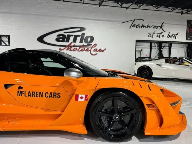 2019 McLaren Senna Can-Am for sale, exterior, McLaren Orange