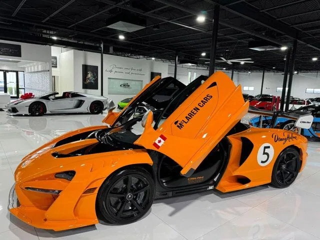 2019 McLaren Senna Can-Am for sale, exterior, McLaren Orange