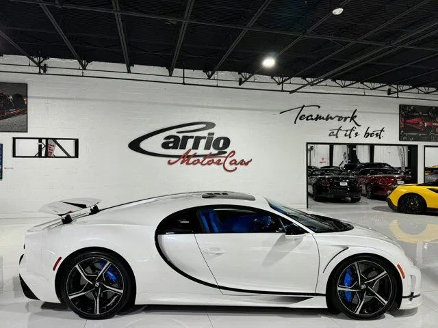 2024 Bugatti Chiron Super Sport "Elephant Blanc" for sale, exterior, Glacier White