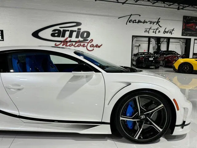 2024 Bugatti Chiron Super Sport "Elephant Blanc" for sale, exterior, Glacier White