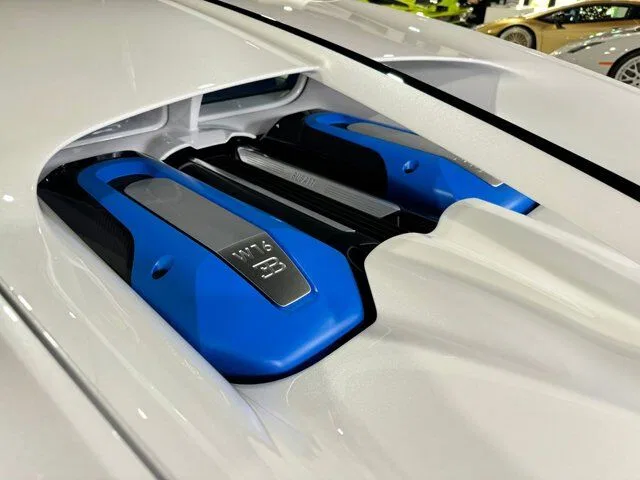 2024 Bugatti Chiron Super Sport "Elephant Blanc", detail
