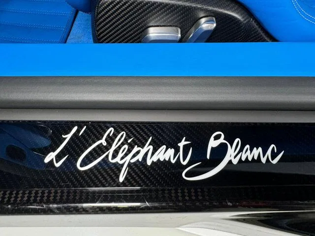 2024 Bugatti Chiron Super Sport "Elephant Blanc", detail