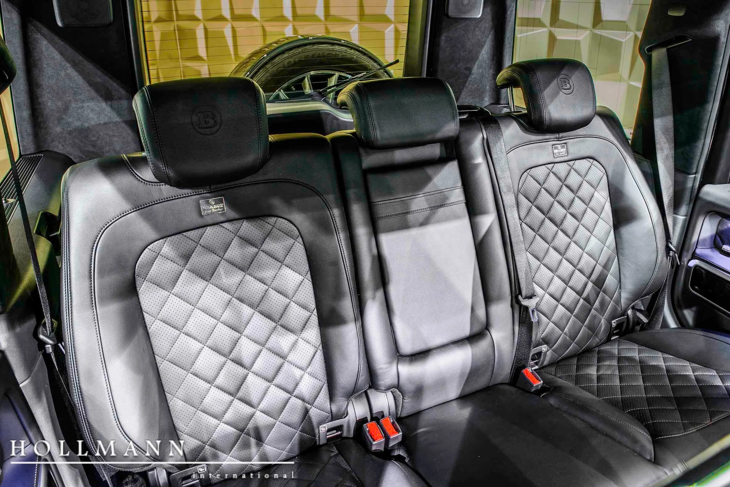 2019 BRABUS G 700 interior, seats, EXCLUSIV Leder Schwarz / Anthrazit