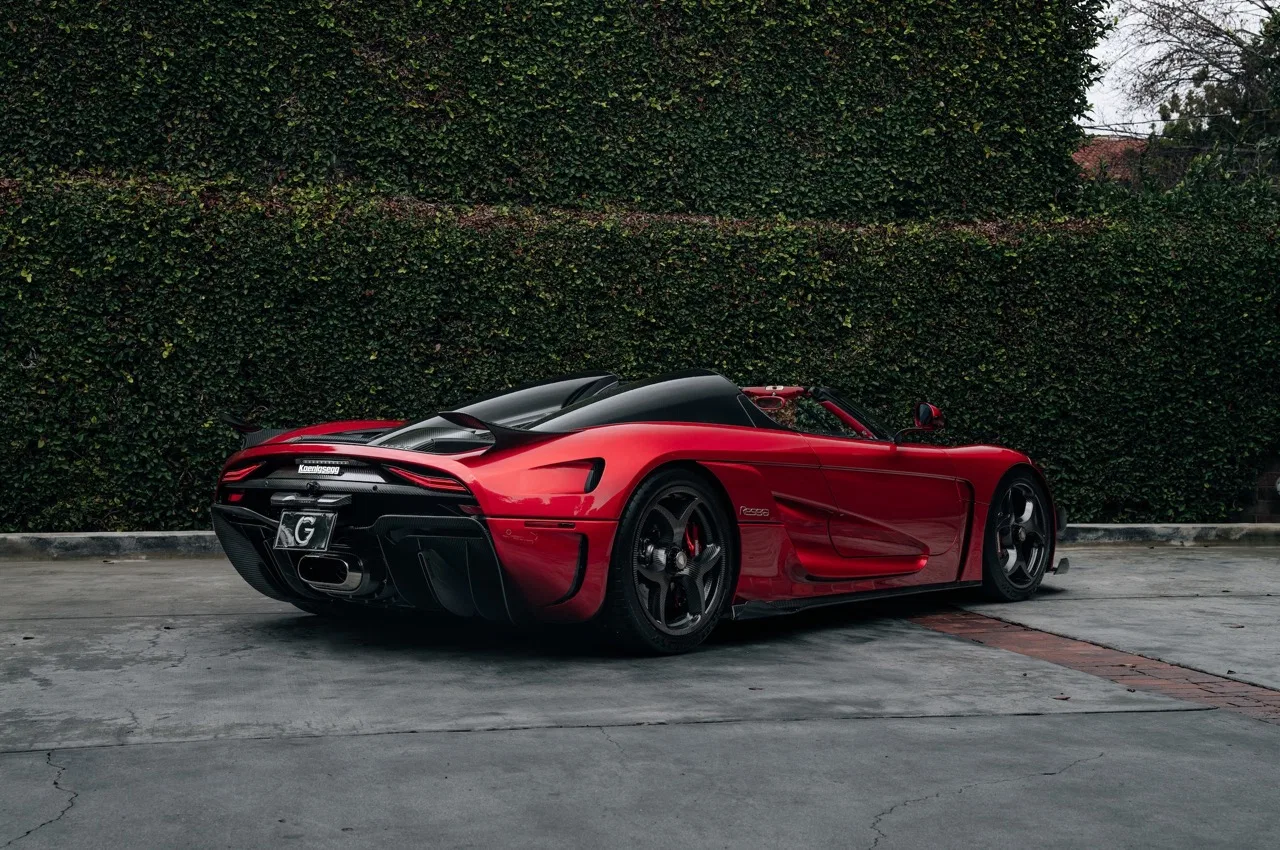 2021 Koenigsegg Regera for sale, exterior, Red