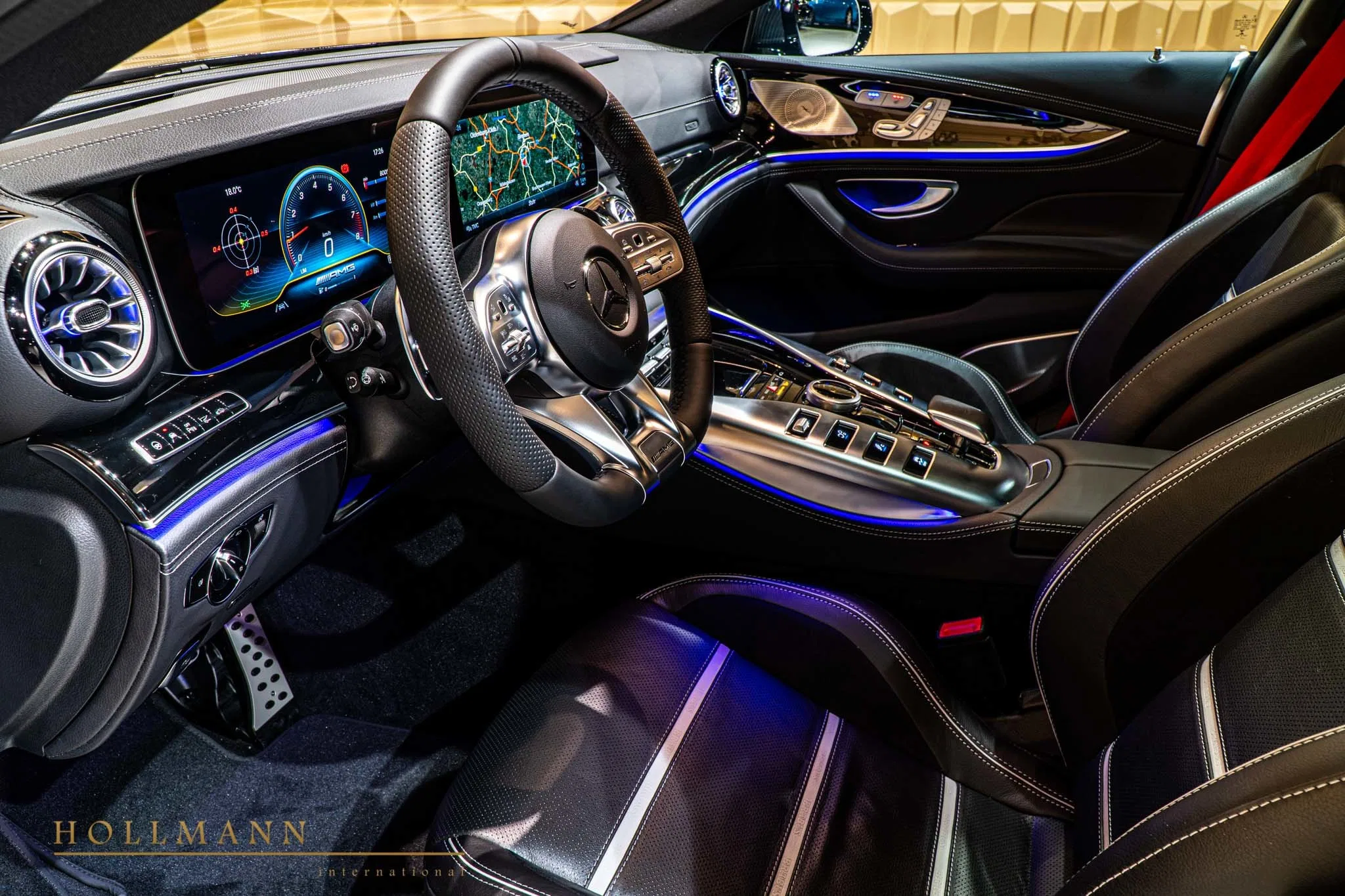 2019 BRABUS GT 800 interior, dashboard, BRABUS Fine leather Black