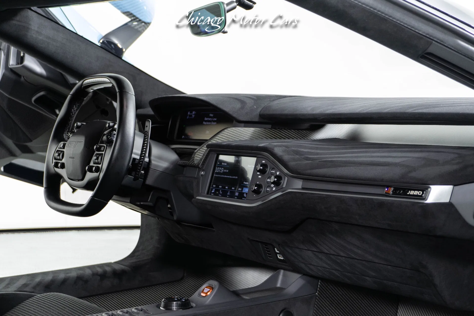 2018 Ford GT interior, Dark Energy