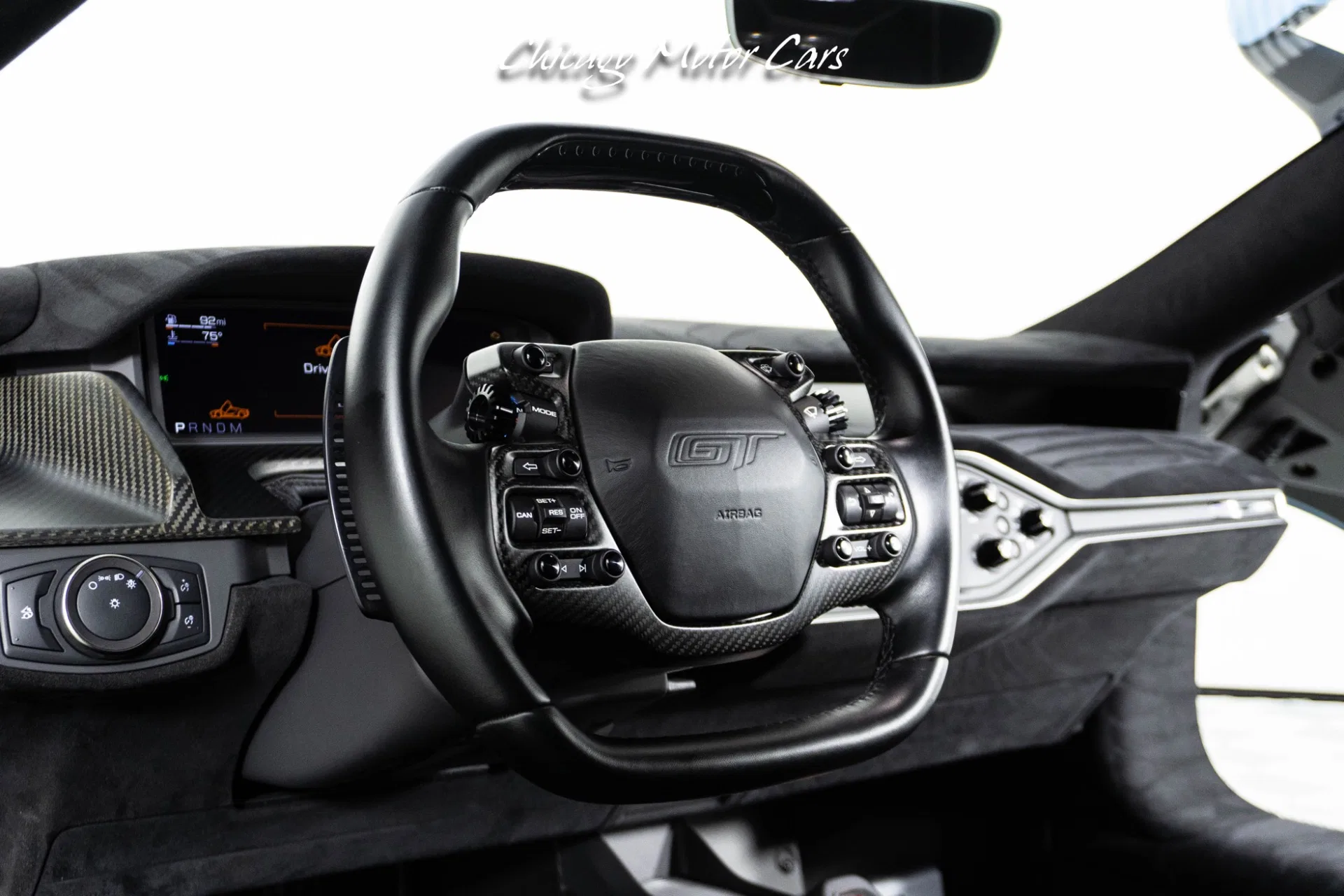 2018 Ford GT interior, Dark Energy