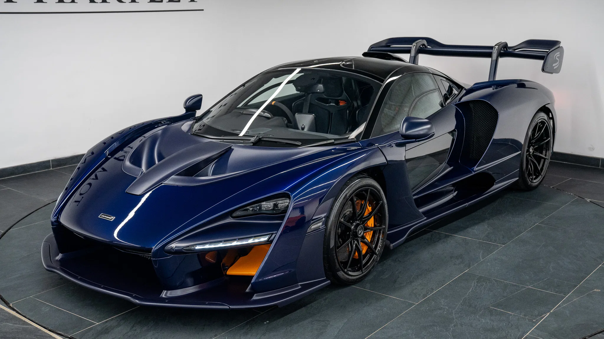 2018 McLaren Senna MSO for sale, exterior, MSO Atlantic Blue