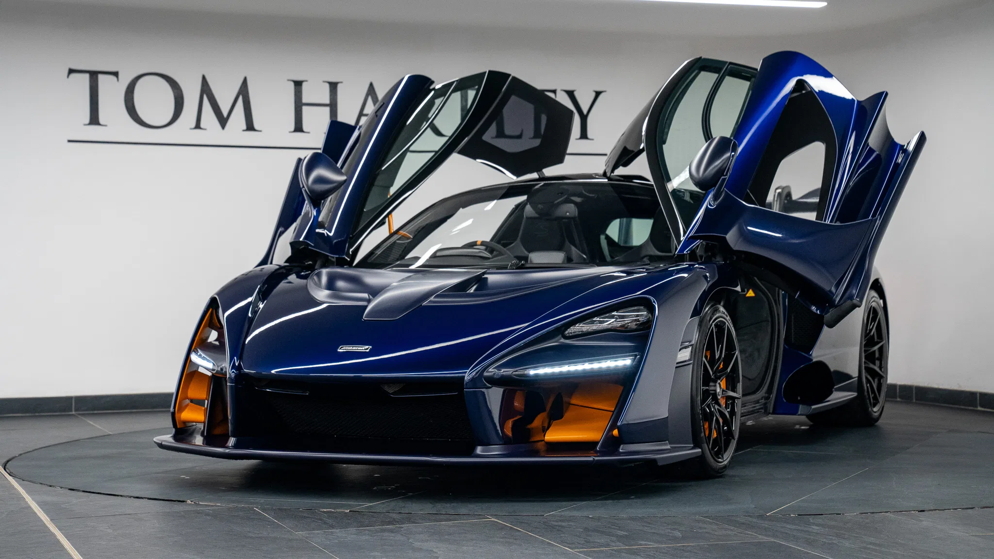 2018 McLaren Senna MSO for sale, exterior, MSO Atlantic Blue