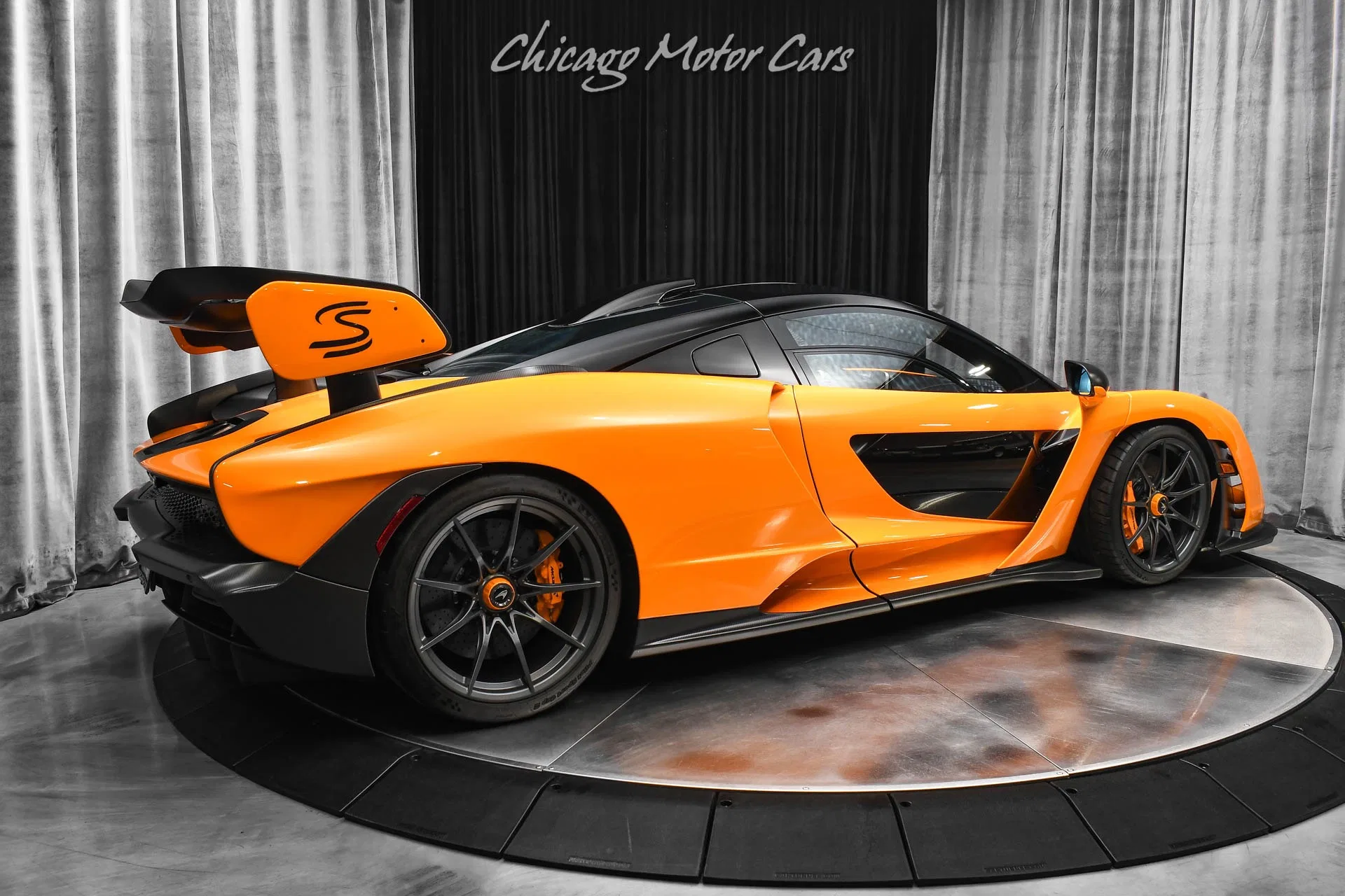 2019 McLaren Senna for sale, exterior, MSO Papaya Spark