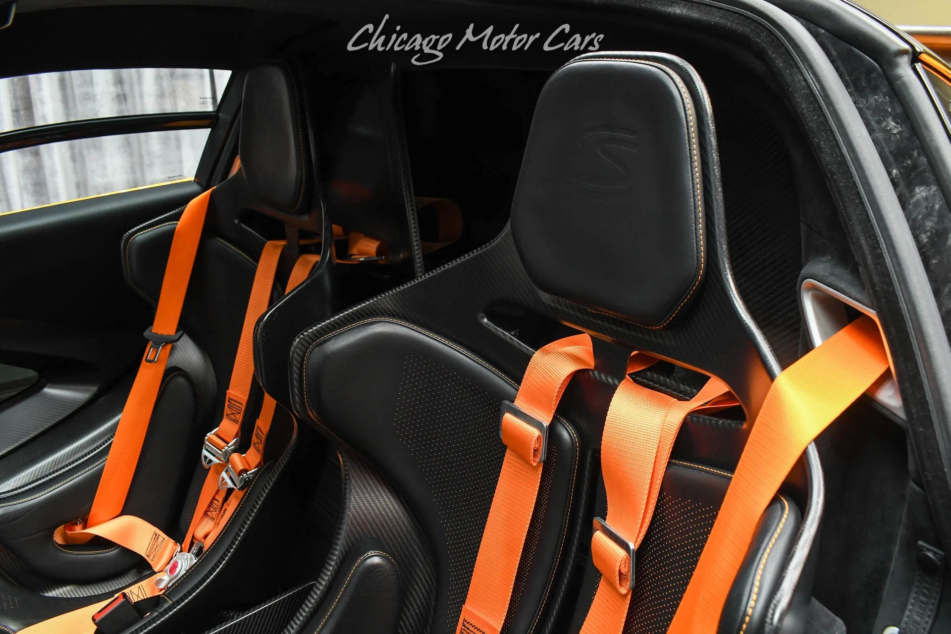 2019 McLaren Senna interior, seats, Black