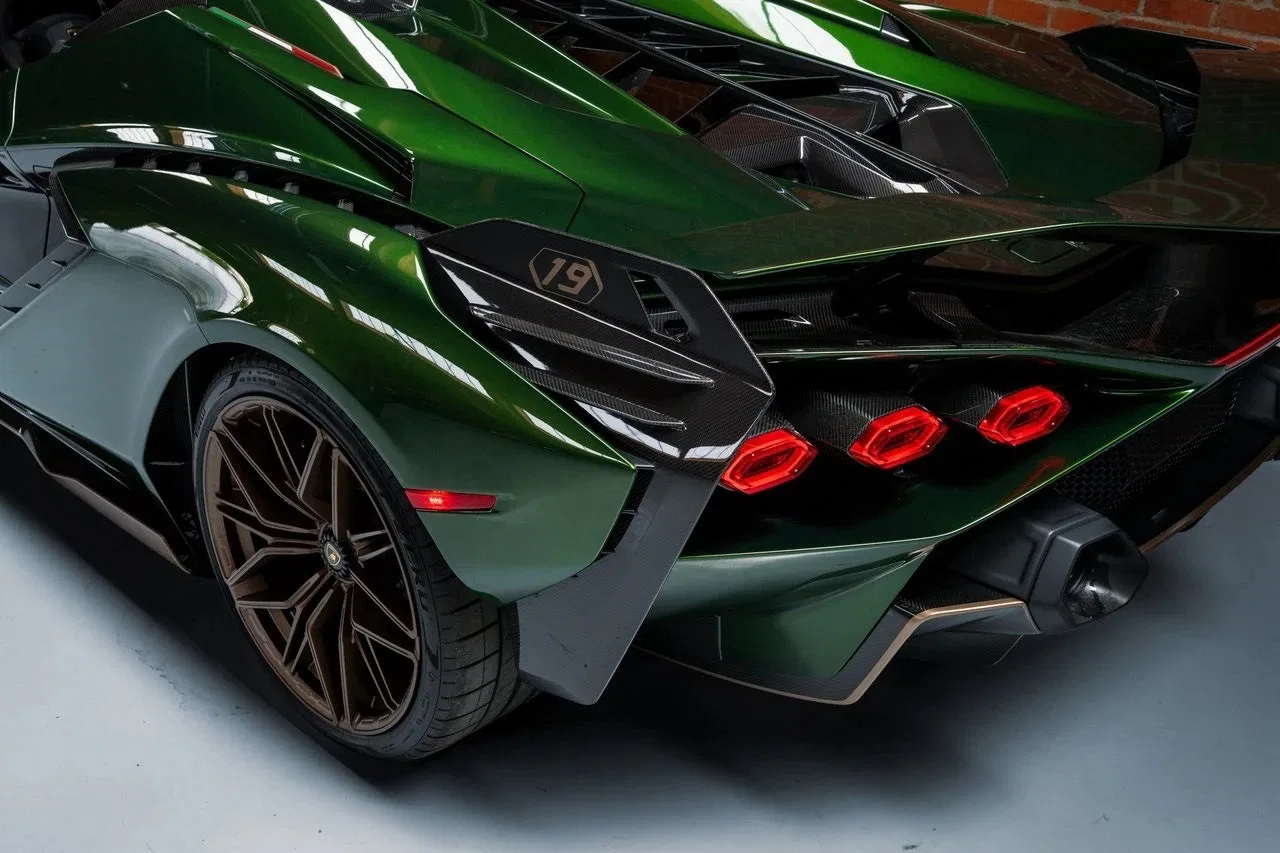 2021 Lamborghini Sián Roadster for sale, exterior, Verde Ermes