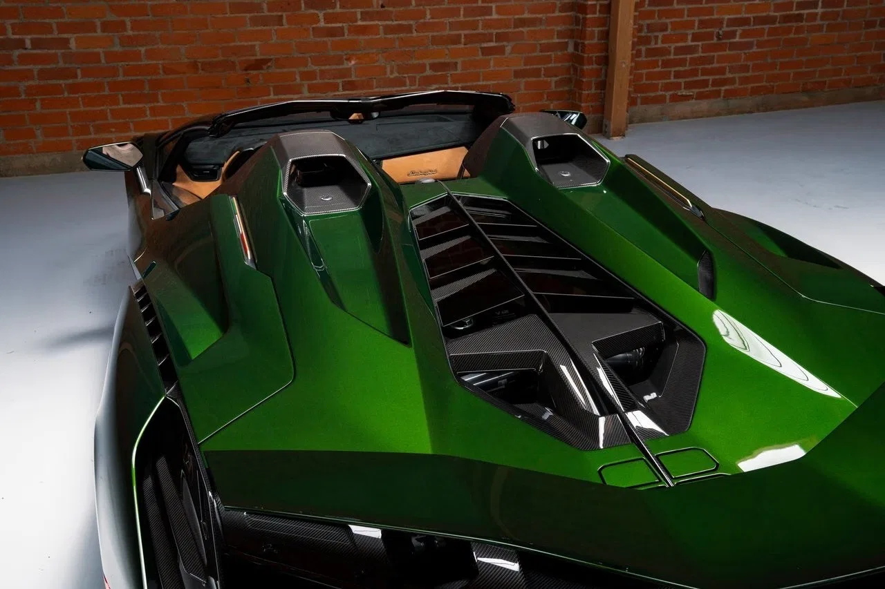 2021 Lamborghini Sián Roadster for sale, exterior, Verde Ermes