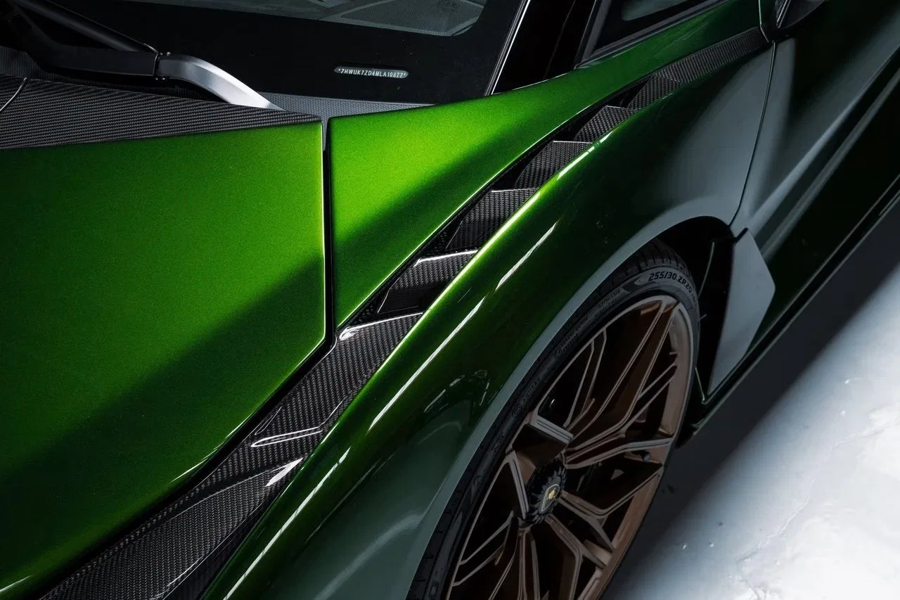 2021 Lamborghini Sián Roadster for sale, exterior, Verde Ermes