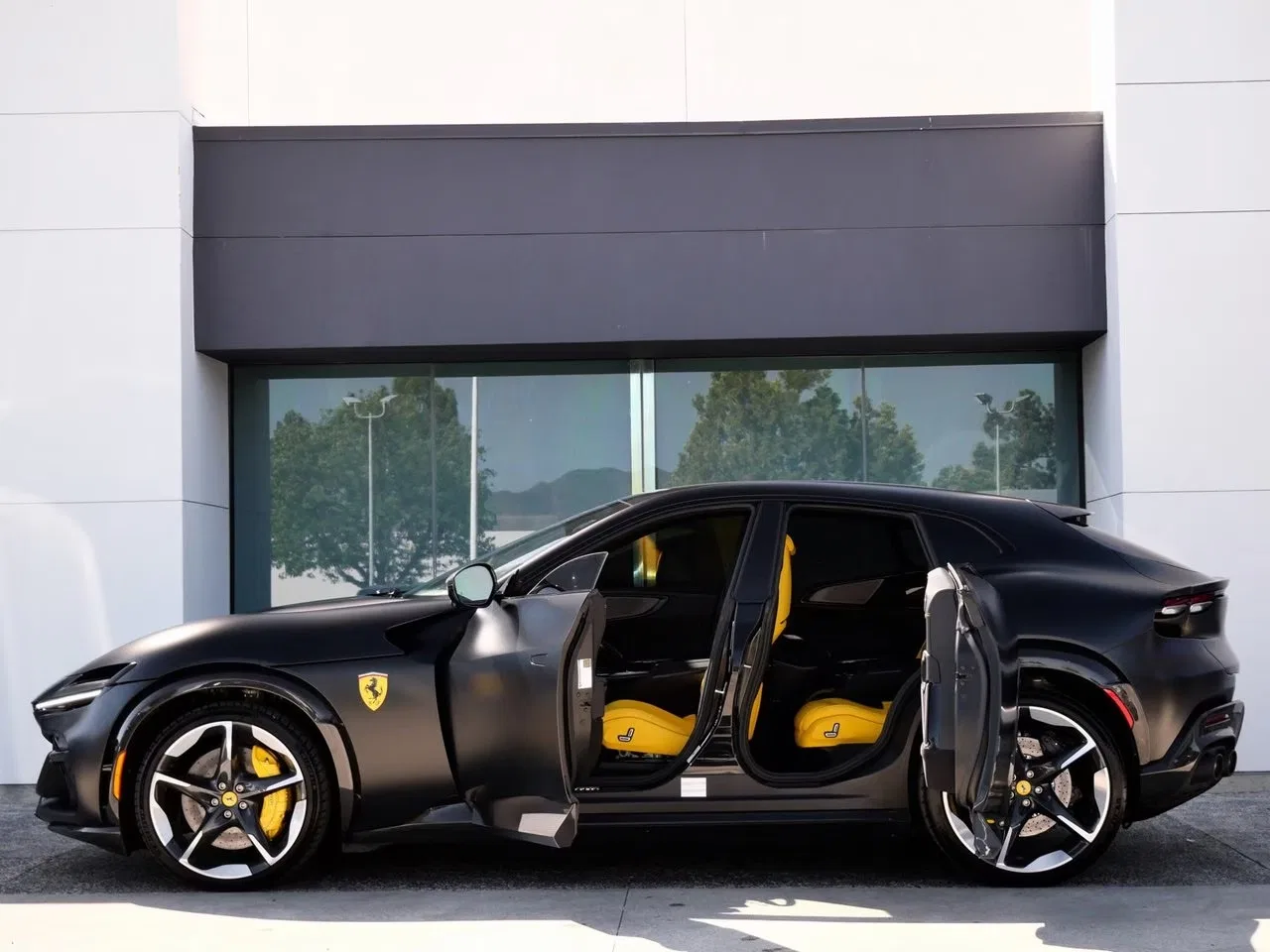 2024 Ferrari Purosangue for sale, exterior, Nero Opaco