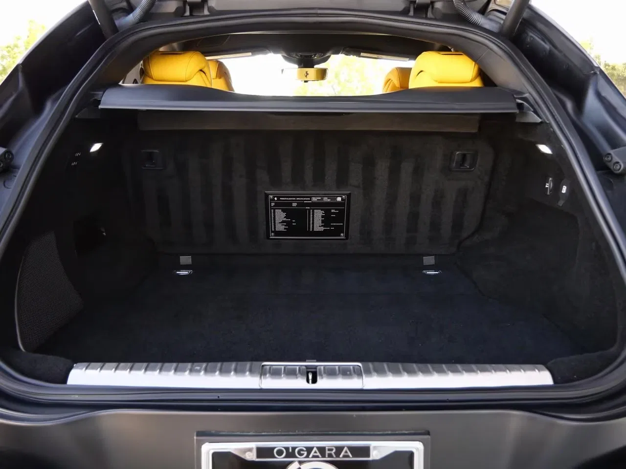 2024 Ferrari Purosangue trunk
