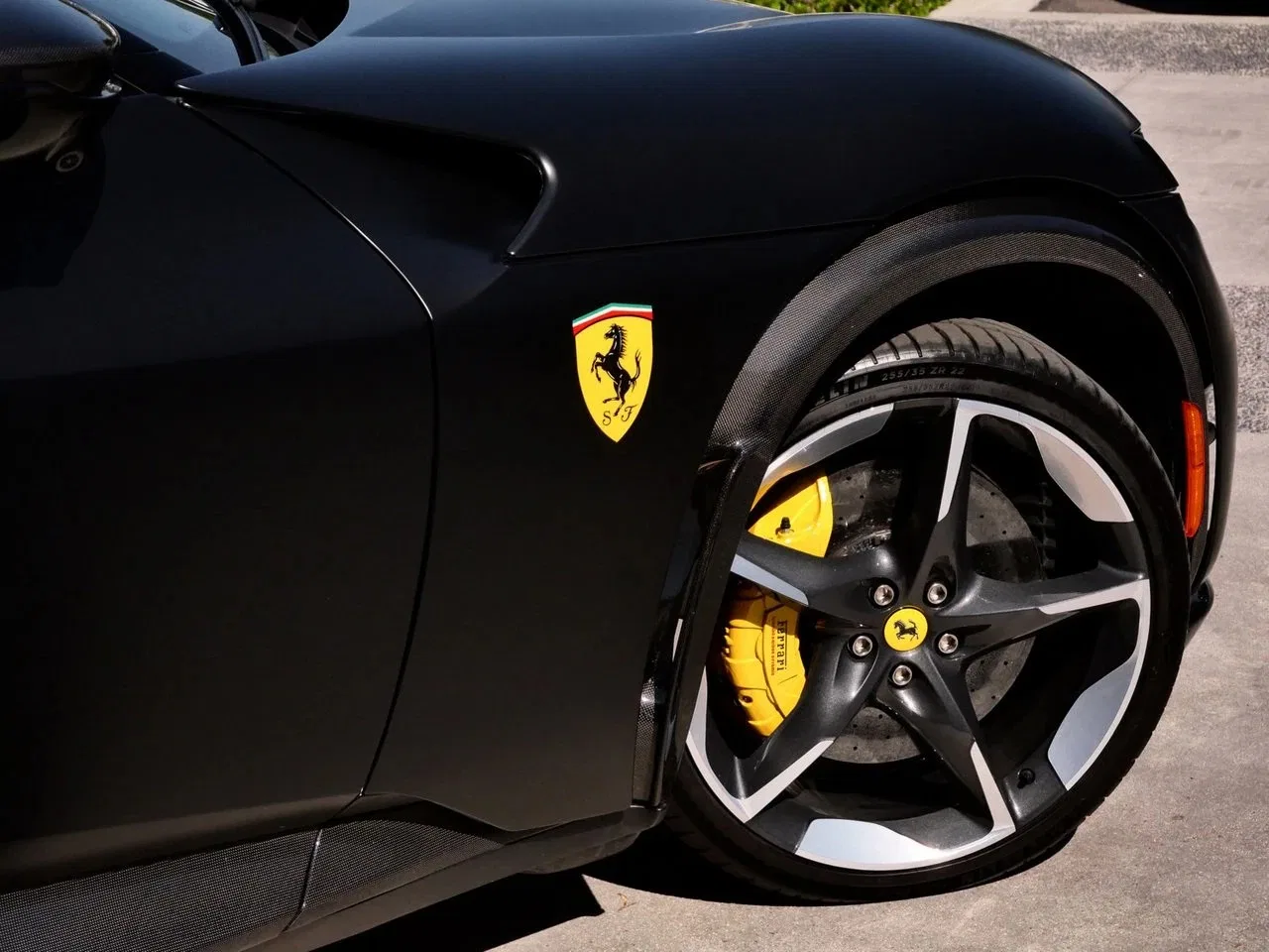 2024 Ferrari Purosangue for sale, exterior, Nero Opaco