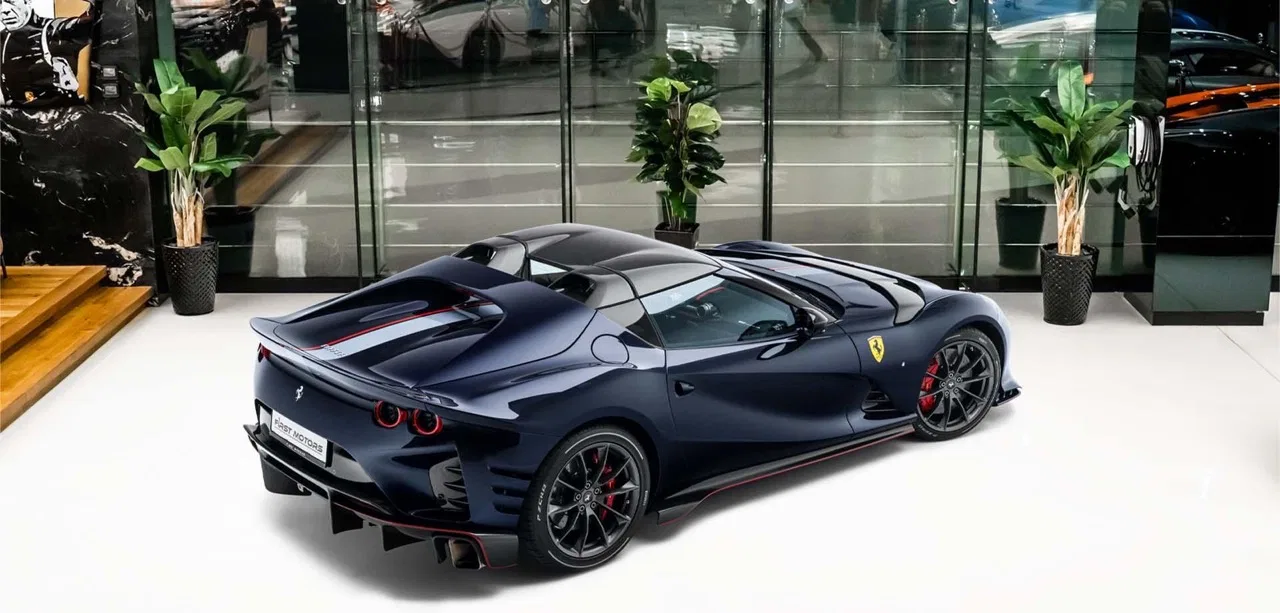 2023 Ferrari 812 Competizione A for sale, exterior, Blue