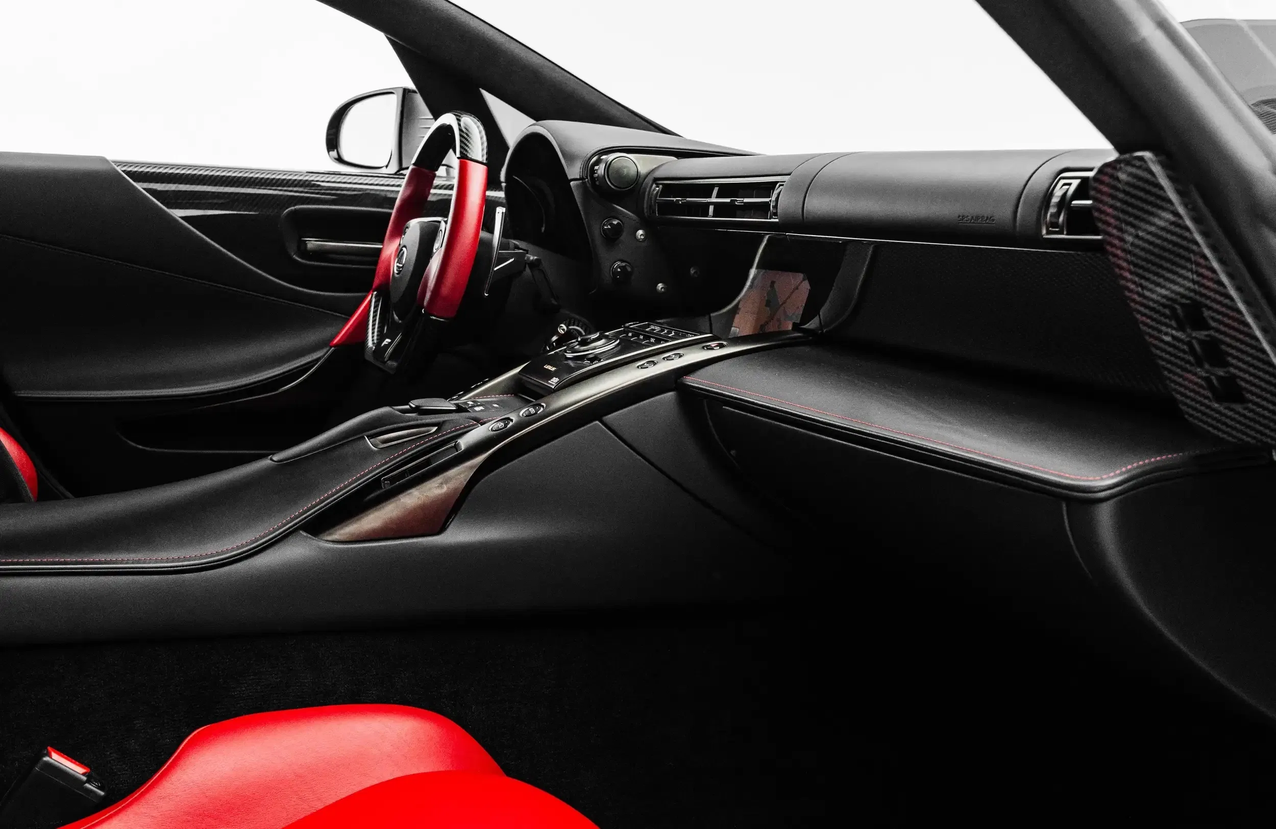 2012 Lexus LFA interior, Red