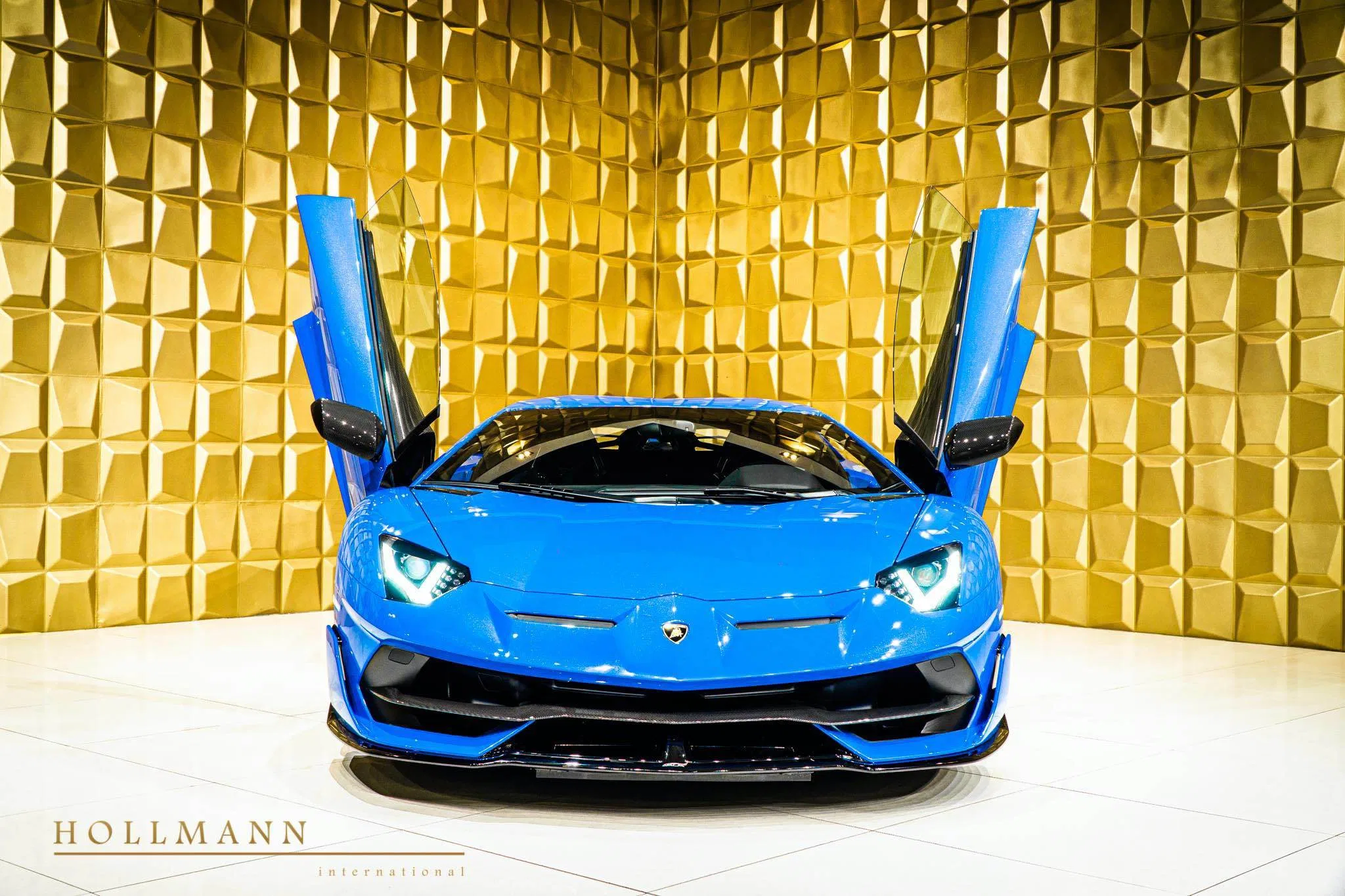 2019 Lamborghini Aventador SVJ for sale, exterior, Blu Nila
