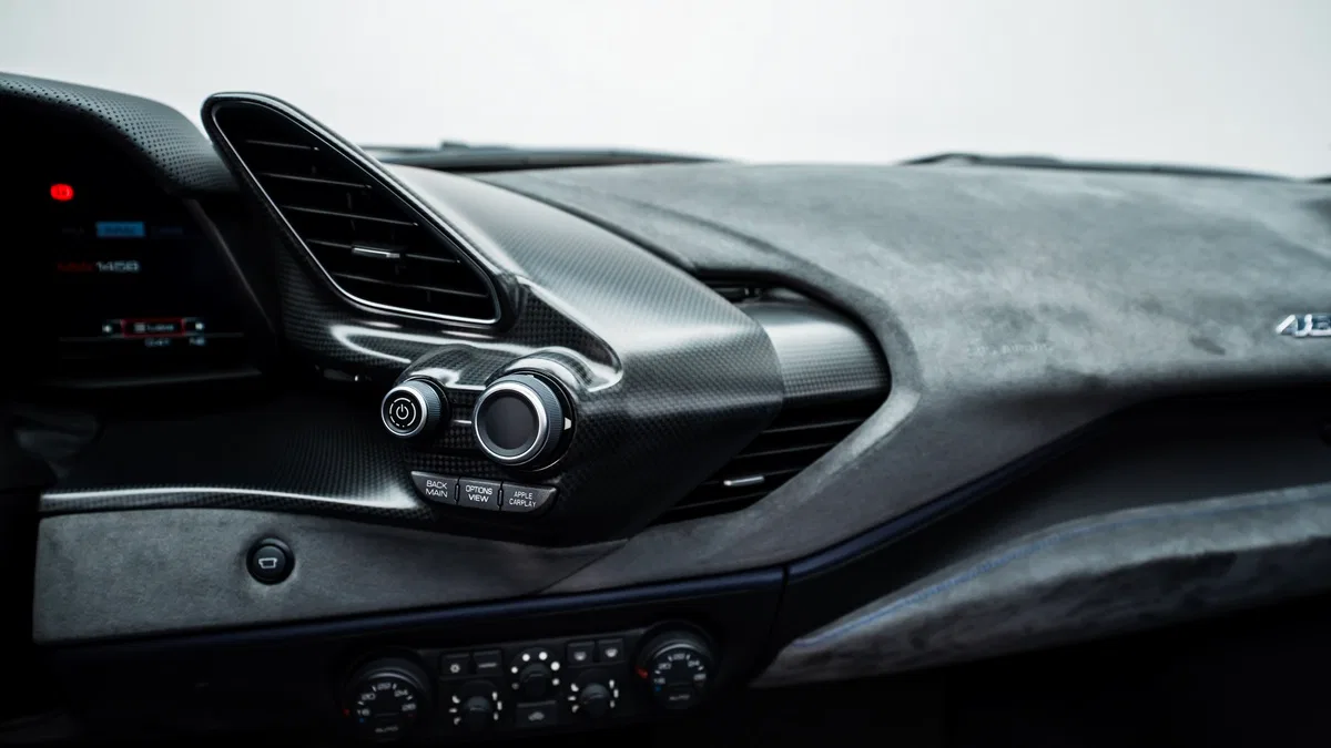 2020 Ferrari 488 Pista Spider, detail