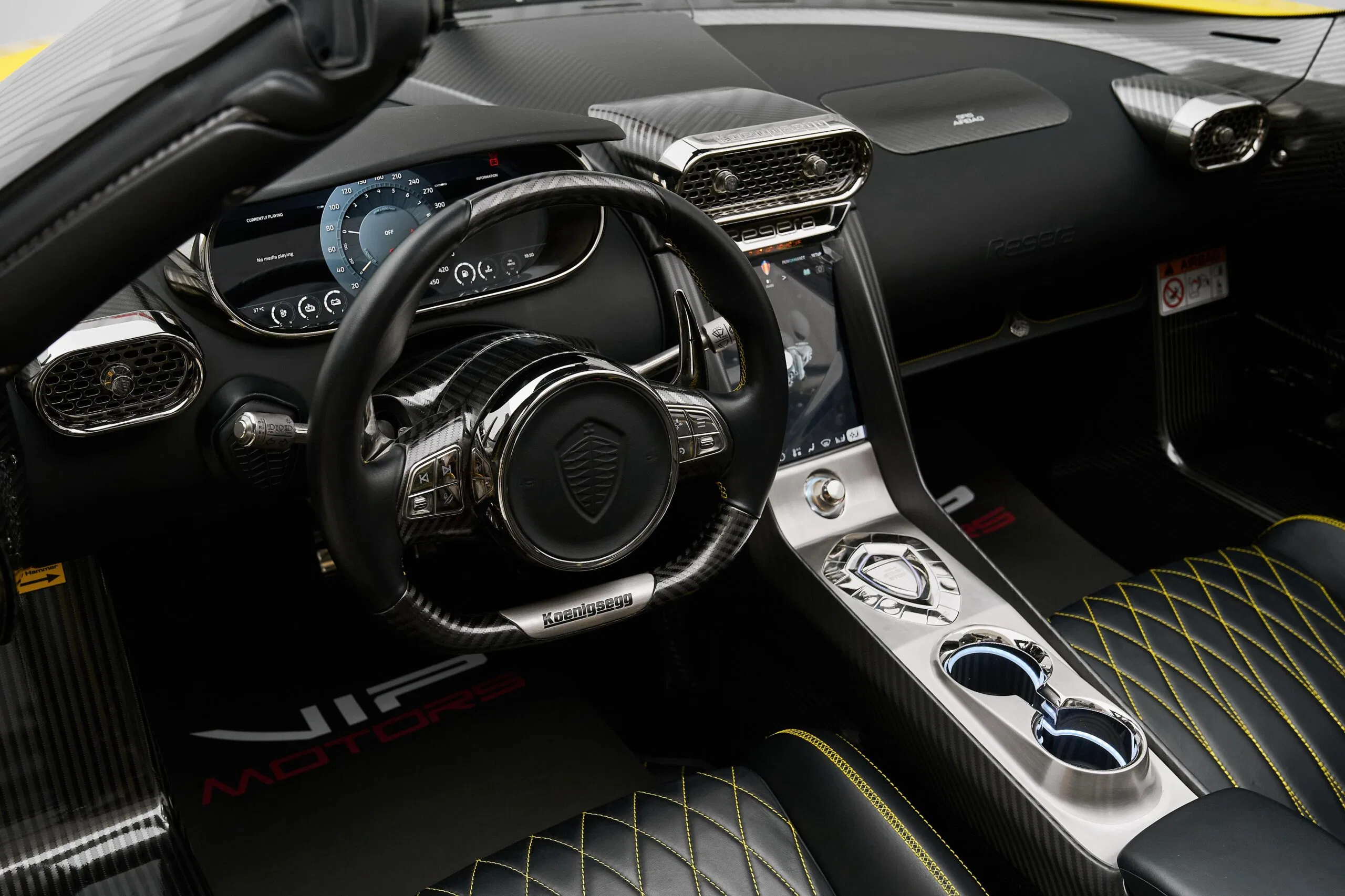 2019 Koenigsegg Regera interior