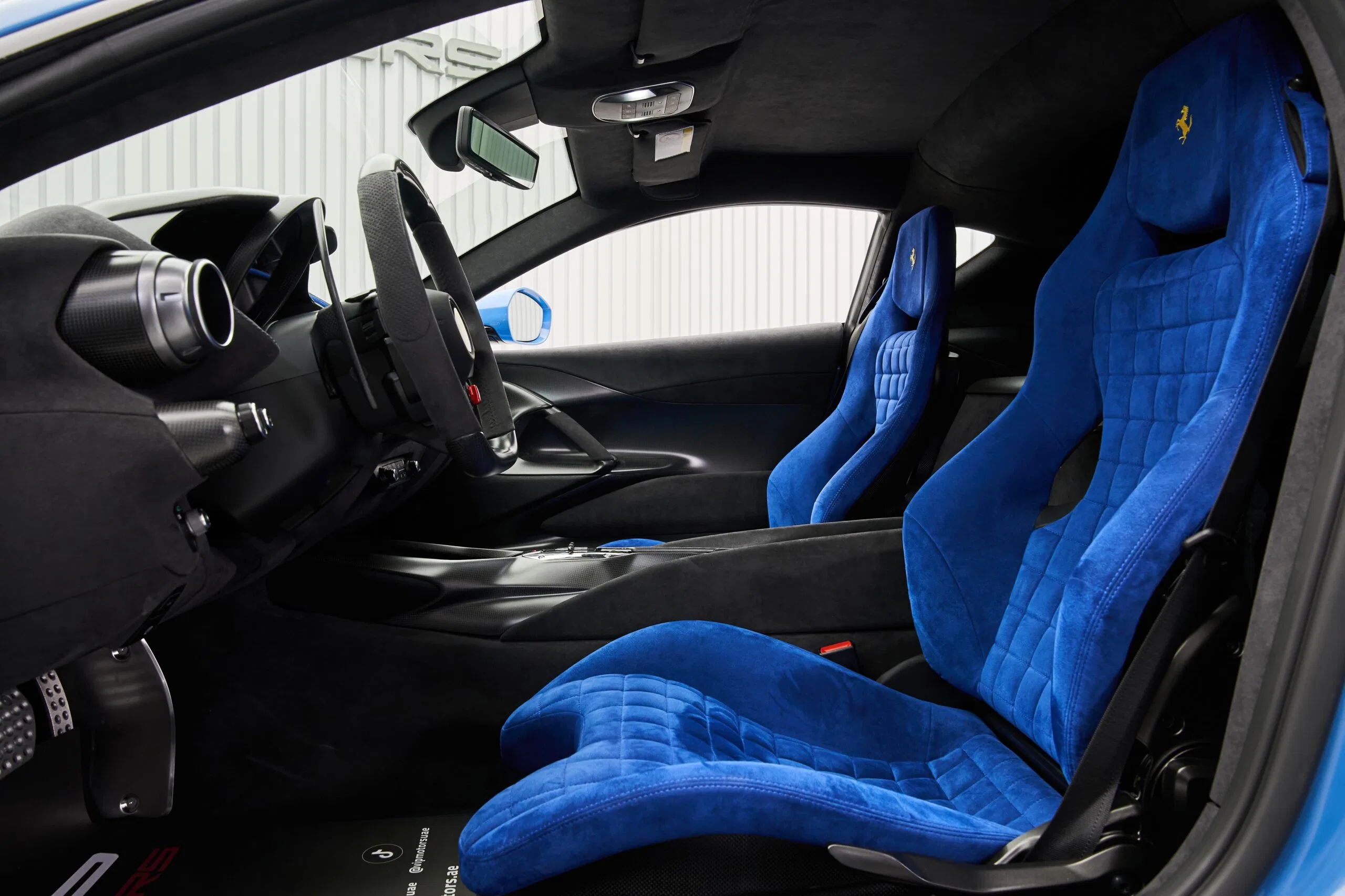 2023 Ferrari 812 Competizione interior, seats