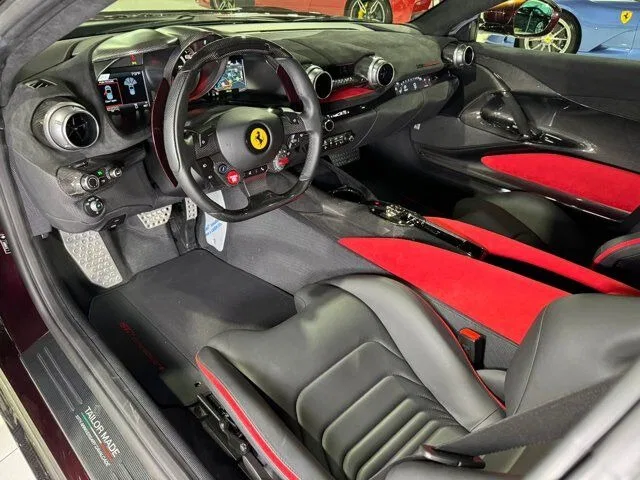 2022 Ferrari 812 Competizione interior