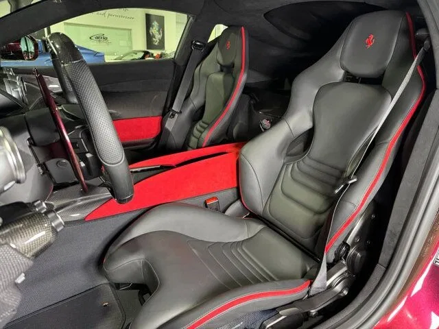 2022 Ferrari 812 Competizione interior, seats