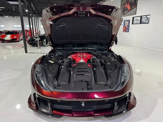 2022 Ferrari 812 Competizione engine