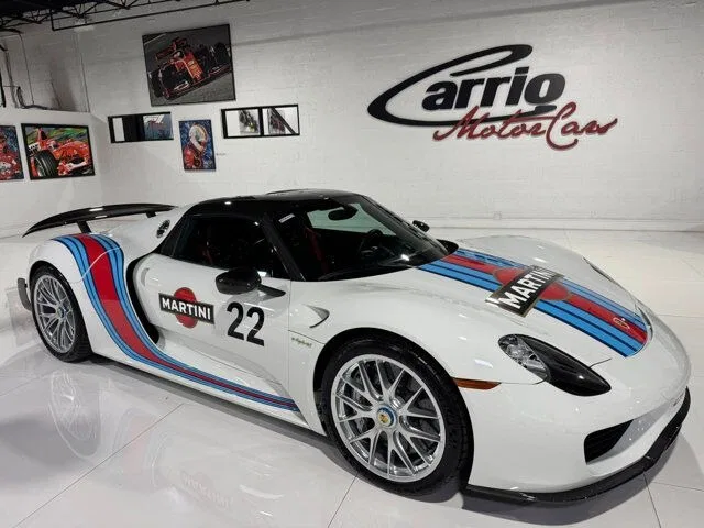 2015 Porsche 918 Spyder Weissach for sale, exterior