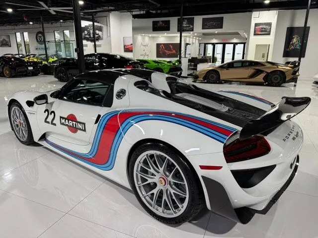2015 Porsche 918 Spyder Weissach for sale, exterior