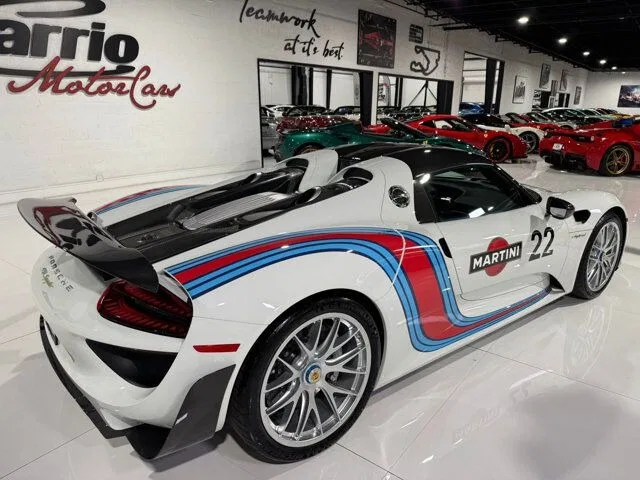 2015 Porsche 918 Spyder Weissach for sale, exterior