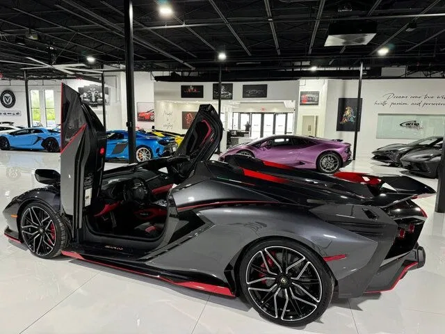 2021 Lamborghini Sian Roadster for sale, exterior, Oro Electrum