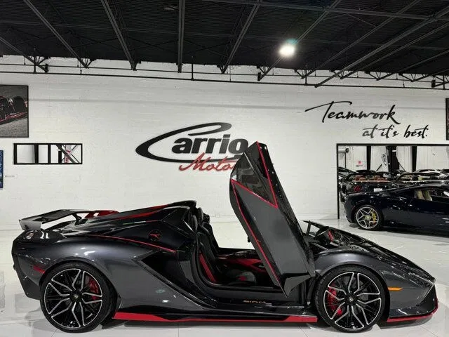 2021 Lamborghini Sian Roadster for sale, exterior, Oro Electrum