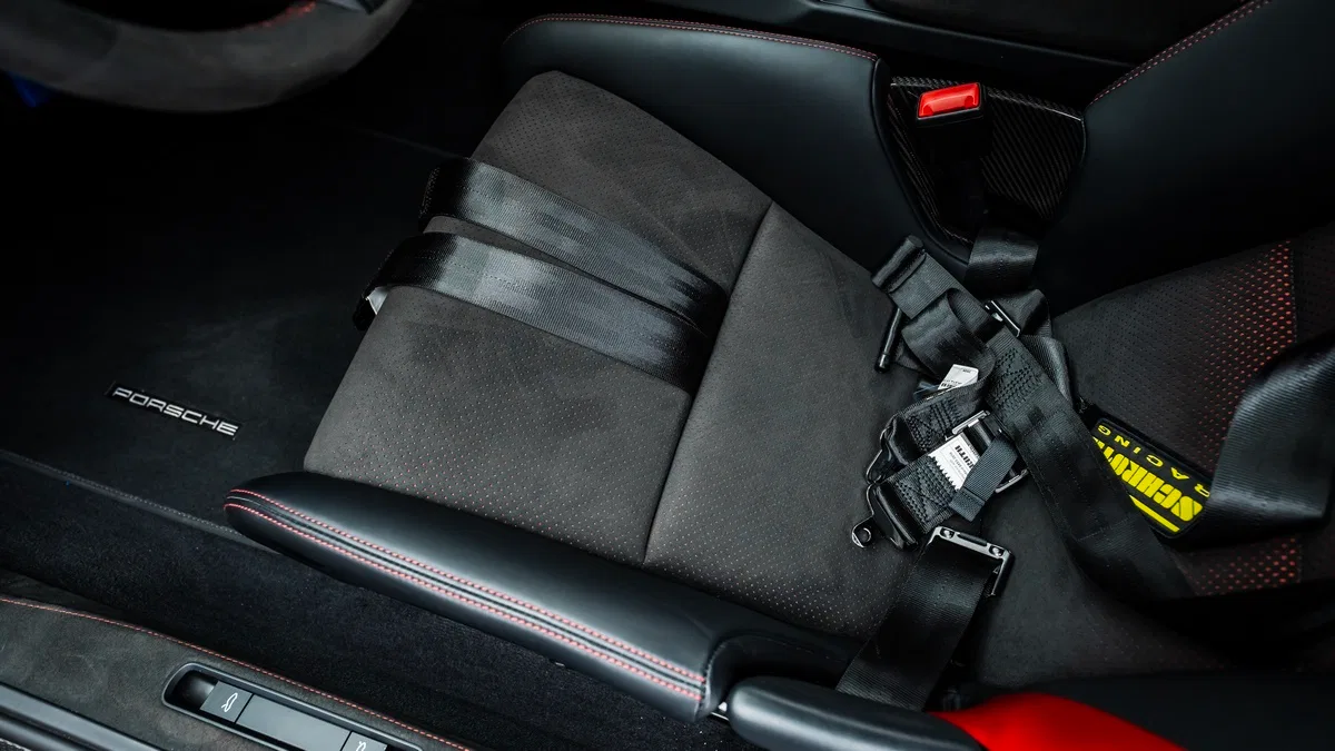 2024 Porsche 911 GT3 RS interior, seats, Black