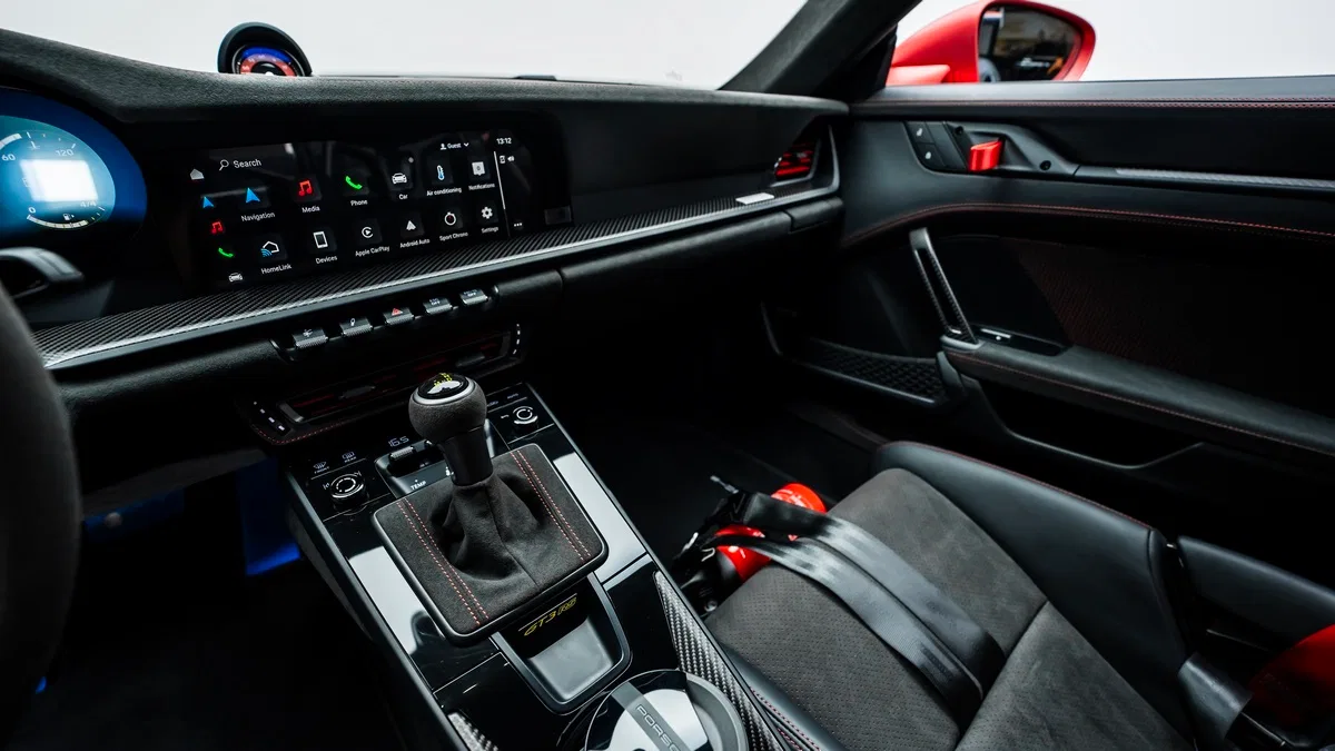 2024 Porsche 911 GT3 RS interior, Black