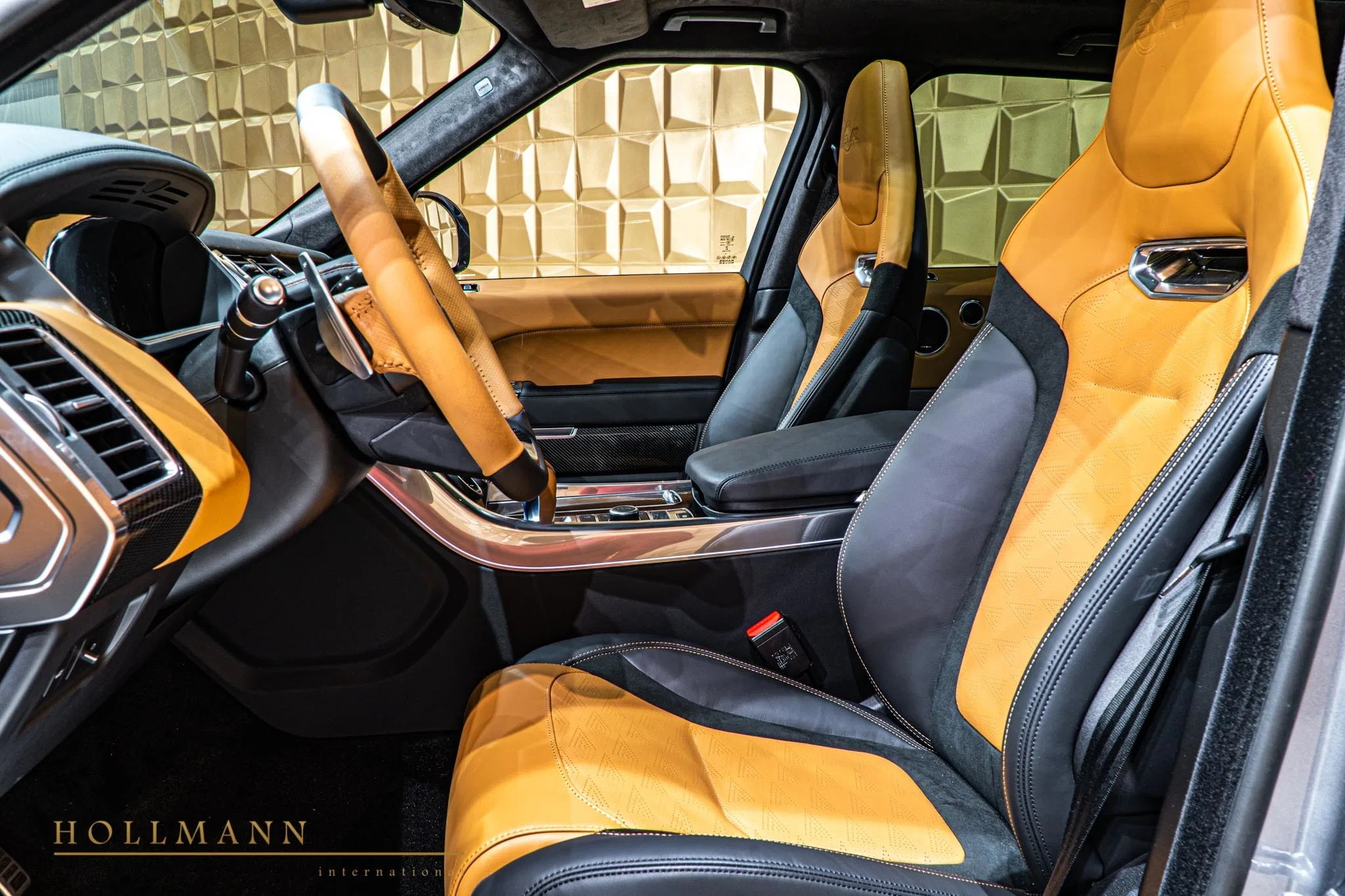 2020 Land Rover Range Rover Sport 5.0 V8 SVR interior, seats, EbonyTan