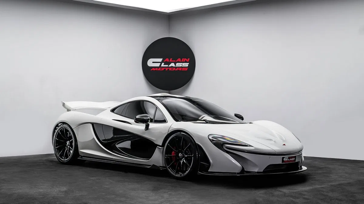 2014 McLaren P1 for sale, exterior, White